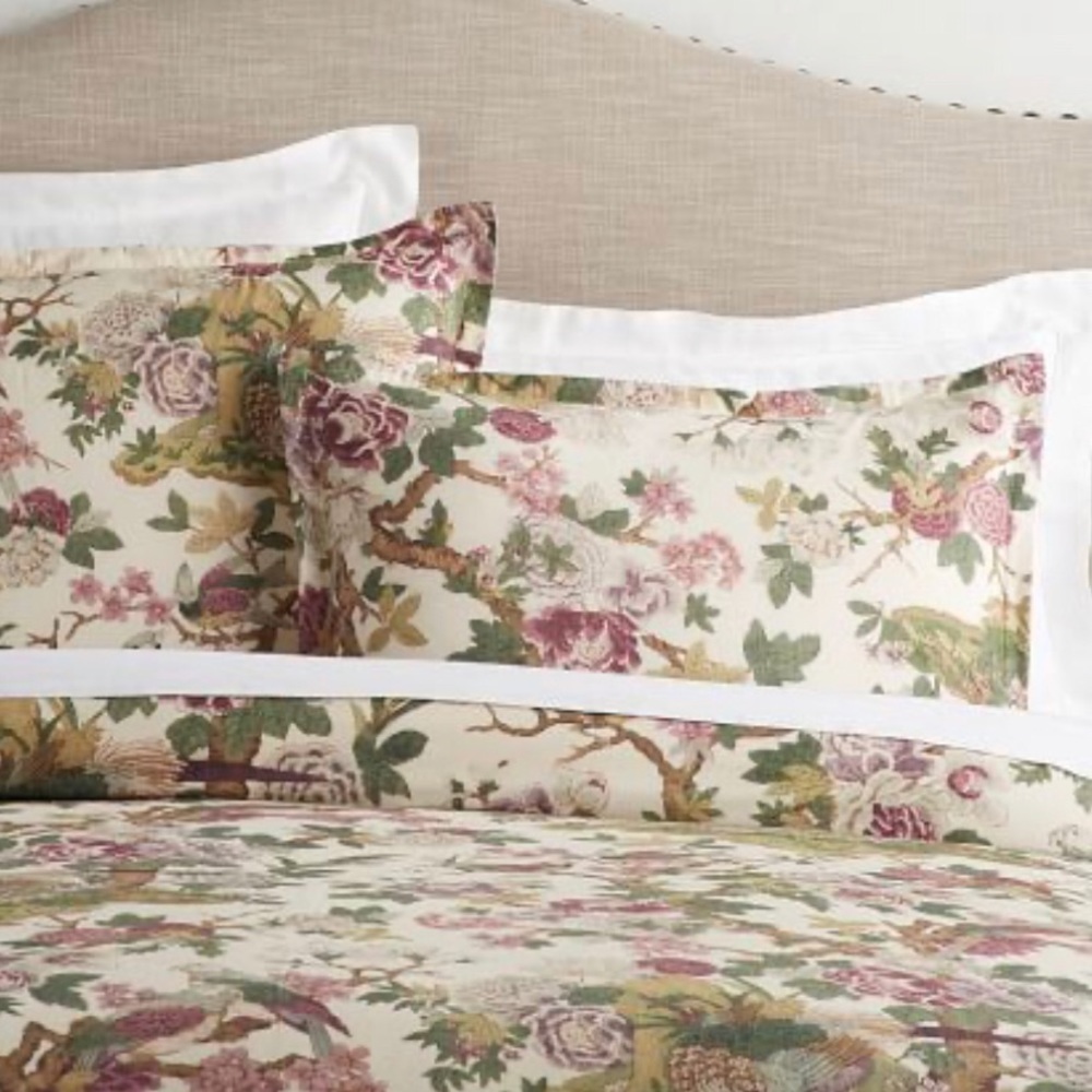 Pottery Barn King Duvet & Shams